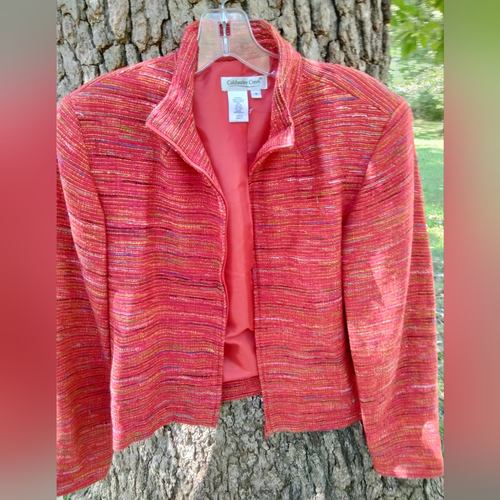 ⬇️Price Drop!⬇️ Coldwater Creek Silk Blazer in size S